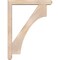 Ekena Millwork Westlake Craftsman Smooth Bracket w/ Offset Brace, Douglas Fir, 5 1/2"W x 36"D x 48"H BKT0604X36X48WTL04SDF - alternate 4
